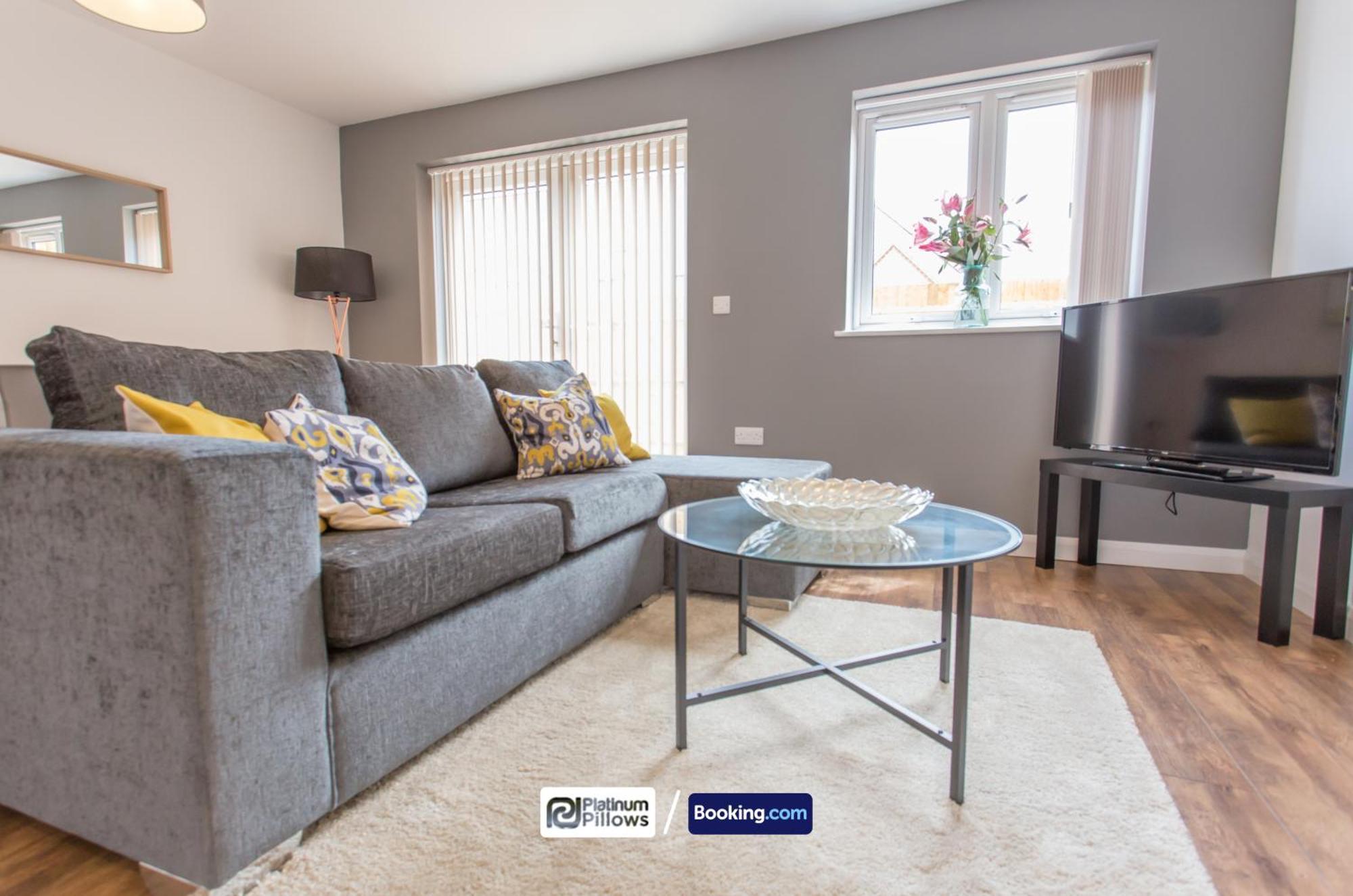 Modern Oxford 1Br Apt, Contractor & Family Accommodation, Near Oxford Hospitals And Science Park Экстерьер фото