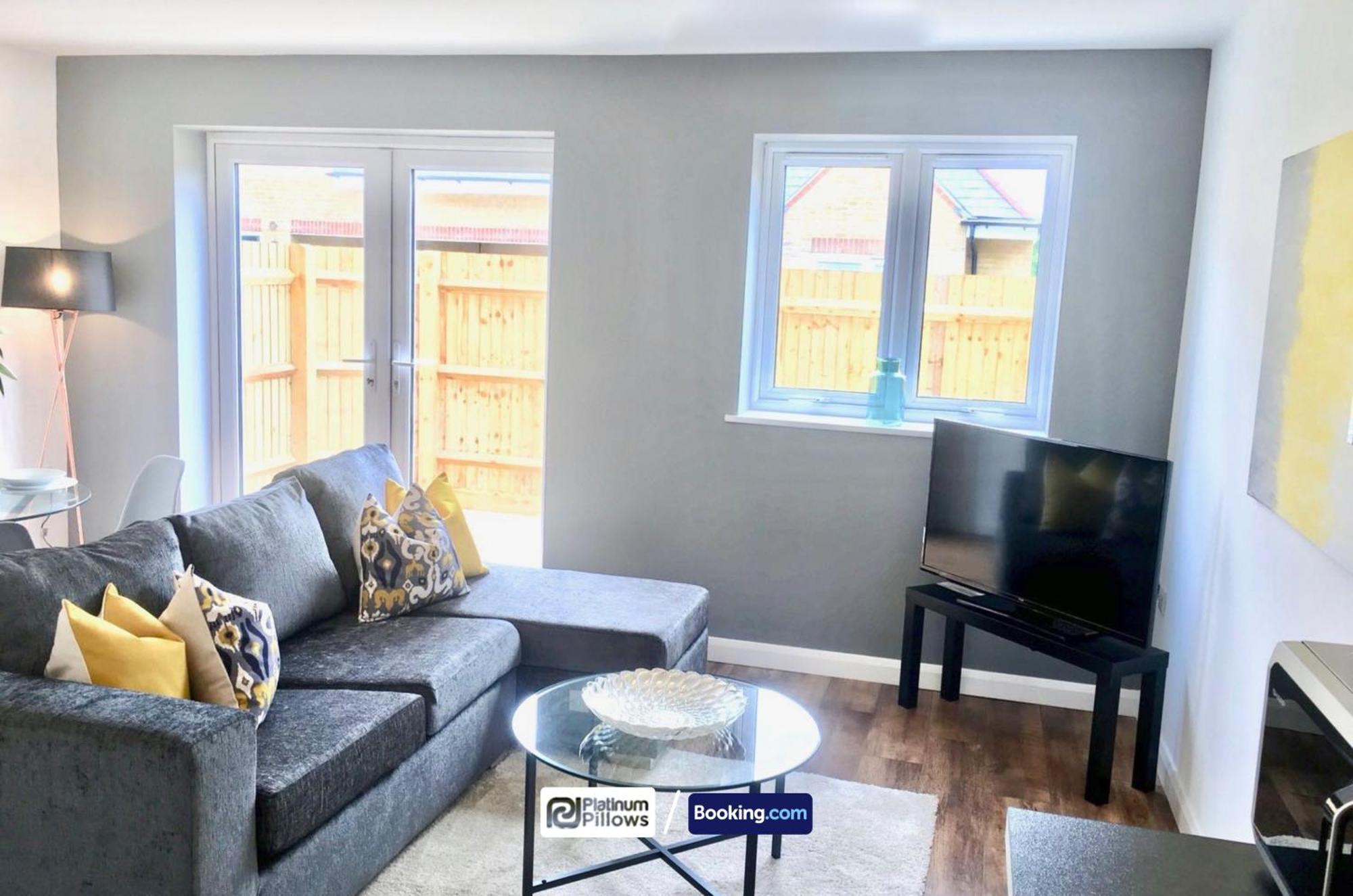 Modern Oxford 1Br Apt, Contractor & Family Accommodation, Near Oxford Hospitals And Science Park Экстерьер фото